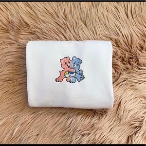 Care Bears Embroidered Custom Crewneck
